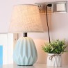 Contemporary Reading Lamp Study Room Living Room Minimalist Macaron Ceramic Table Lamp