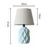 Minimalist Counter Lamp Living Room Study Room Modern Macaron Ceramic Table Lamp