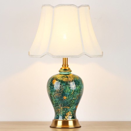 Minimalist Counter Lamp Reading Lamp Living Room Study Room Modern Glazed Ceramic Table Lamp