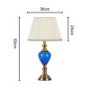 Ceramic Table Lamp Counter Lamp Bedroom Living Room American Style