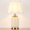 Simple Reading Lamp Bedroom Living Room Contemporary Electroplating Ceramic Table Lamp