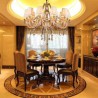 Large Crystal Chandelier Luxury European Pendant Light Bedroom Living Room