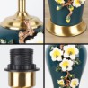 Daffodils Reading Decor Lamp Bedroom Living Room Minimalist Enamel Ceramic Table Lamp