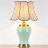 Simple Counter Reading Lamp Bedroom Living Room American Style Ceramic Table Lamp