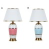 Ceramic Base Lamp Bedroom Study Lighting Modern Table Lamp Creative Desk Light