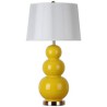 Ceramic Study Bedroom Lighting Yellow Table Lamp