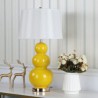 Ceramic Study Bedroom Lighting Yellow Table Lamp