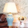 Yellow Blue Red Ceramic Table Beside Table Lamp