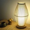 Waist Drum Shape Bamboo Desk Lamp Waist Drum Shape Bamboo Desk Lamp Creative Decorative Lighting