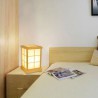 Creative Table Lamp Living Room Study Lighting Modern Wooden Bedside Table Lamp