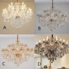 Living Room Dining Room Luxury Crystal Chandelier European Elegant Pendant Light