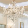 Living Room Dining Room Luxury Crystal Chandelier European Elegant Pendant Light