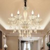 Elegant Pendant Light Living Room Dining Room European Crystal Chandelier