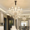 Elegant Pendant Light Living Room Dining Room European Crystal Chandelier