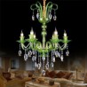 Dining Room Living Room Modern European Crystal Chandelier Simple Pendant Light