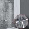 Rainfall Shower Set Thermostatic Shower Faucet System Chrome/ORB/Black Colors Available