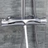 Rainfall Shower Set Thermostatic Shower Faucet System Chrome/ORB/Black Colors Available