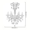 Dining Room Living Room Modern European Crystal Chandelier Simple Pendant Light