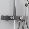 Matte Black Rainfall Shower System with High Pressure 10 Inch Shower Head