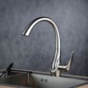 Pull Out Touch Sensor Kitchen Faucet With Touch Switch Nickel Brushed