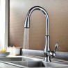 Chrome Pull Out Touch Sensor Kitchen Faucet With Touch Switch Tap