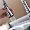 Chrome Pull Out Touch Sensor Kitchen Faucet With Touch Switch Tap