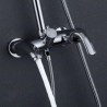 Shower Faucet System in Chrome