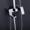 Shower Faucet System in Chrome