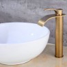 Antique Brass Waterfall Mixer Tap for Bathroom