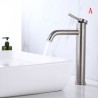 Stainless Steel Sink Faucet with Rotation (Tall)