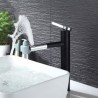 Optional Modern Simple Basin Faucet Champagne Gold / Black / White (Tall)