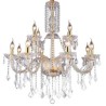 Luxury Pendant Light Bedroom Living Room Large European Crystal Chandelier