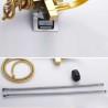 Special Bathroom Sink Tap with Luxurious Gold Basin Faucet