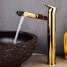 High Golden Sink Tap with Swivel Basin Faucet