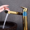 High Golden Sink Tap with Swivel Basin Faucet