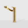 High Golden Sink Tap with Swivel Basin Faucet