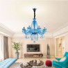 Living Room Bedroom European Crystal Chandelier Romantic Pendant Light