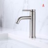 Stainless Steel Sink Faucet with Rotation (Short)