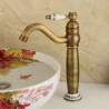 Single Hole Single Handle Antique Brushed Finish Brass Sink Faucet