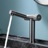 Foldable Modern Bathroom Sink Faucet with Multi-Angle Rotation