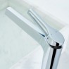 Tall Bathroom Basin Sink Faucet with Hot and Cold Water Mixer Tap