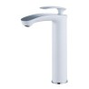 Modern Design Single Handle Single Hole Basin Faucet 11.8 Inch Bathroom Sink Faucet