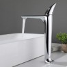 Brass Bathroom Vessel Sink Faucet with Modern Basin Mixer Tap