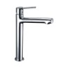 Brass Vessel Sink Bathroom Faucet with Modern Basin Mixer Tap