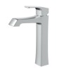 Brass Square Vessel Sink Faucet with Modern Basin Mixer Tap