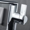 Modern Bathroom Hot and Cold Water Basin Faucet with Single Handle