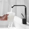 Short Design Brass Single Handle Unique Bathroom Basin Sink Faucet