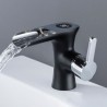 Temperature Digital Display Faucets Solid Brass Basin Taps LED Bathroom Faucet Intelligence