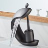 Beautiful Curve Design Brass Bathroom Faucet Basin Sink Faucet Cold & Hot Mixer Taps