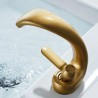 Bathroom Vessel Sink Basin Faucet Special Design Hot & Cold Mixer Taps